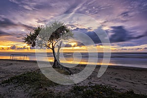 Sunset At Dalit Beach