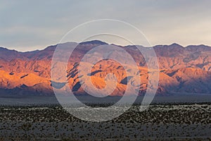 Sunset in Death Valley National Park