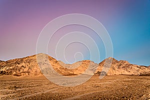 Sunset in Death Valley National Park, California