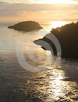 Sunset at Deception Pass