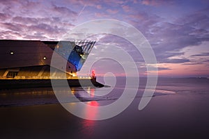 Sunset on The Deep Hull , England