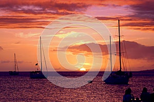 Sunset on the Dock 2 photo