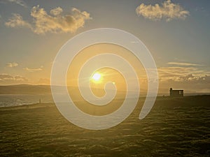 Sunset Downpatrick Head, County Mayo, Ireland