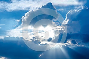 Sunset dramatic sky clouds