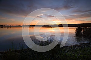 Sunset Duralia Lake Penrith