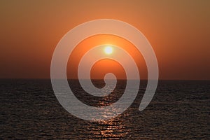 Sunset at Dwarka Gujarat