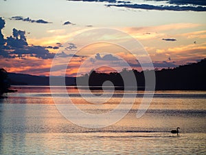 Sunset at Eaglehawk Neck, Tasman Peninsula