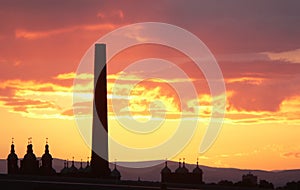 Sunset Edinburgh Scotland