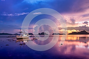 Sunset in El Nido, Palawan - Philippines