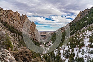 Sunset In Eldorado Canyon State Park