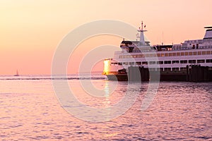 Sunset ferry