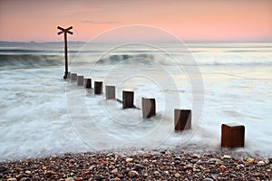 Sunset at Findhorn, Moray, Scotland