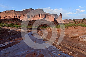 Sunset at Fisher Towers â€“ Horizontal