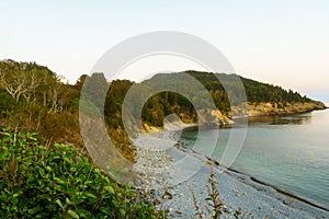 Sunset in Forillon National Park