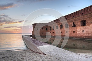 Sunset at Fort Jefferson