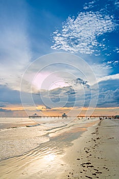 Sunset on Fort Myers Beach