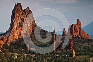 Sunset at Garden of the Gods