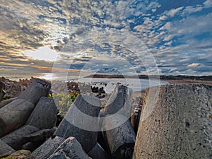 Sunset at Glagah Beach