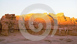 Sunset at Goblin Valley State Park Utah