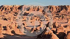 Sunset at Goblin Valley State Park Utah