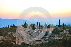 Sunset in Gordes France