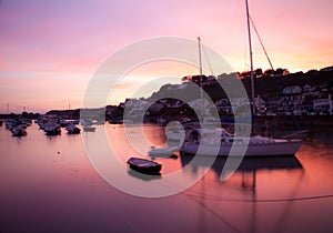 Sunset at Gorey, Jersey