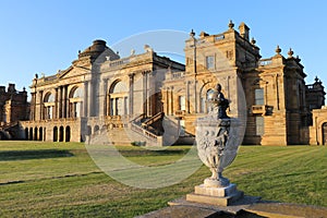 Sunset on Gosford House, East Lothian