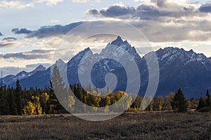 Sunset in Grand Teton National Park