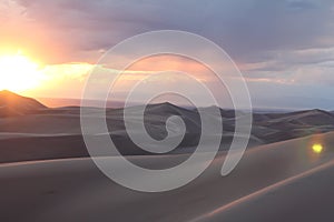 Sunset at the Great Sand Dunes