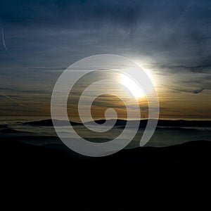 Sunset in GroÃÅ¸er Arber