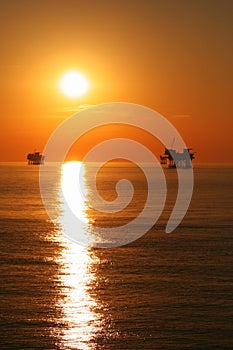 Sunset on the gulf photo