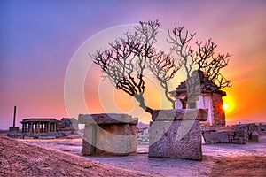 Sunset at Hampi