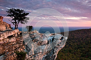 Sunset at Hanging Rock