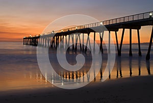 Sunset in Hermosa photo