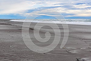 Sunset in Hokitika, New Zealand