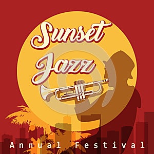 Sunset Jazz Festival Emblem