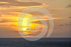 Sunset in Jericoacoara, Brazil