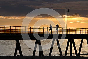 Sunset Jetty Stroll