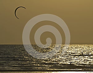 Sunset Kiting