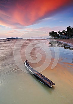 Sunset in Kota Kinabalu Sabah Malaysia