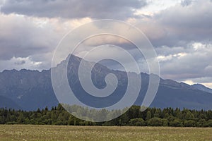 Sunset with Krivan, Hight Tatras, Slovakia