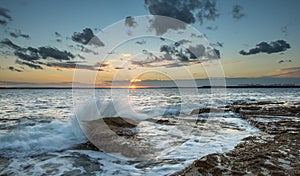 Sunset at La perouse, Sydney