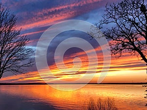 Sunset on Lake Texoma