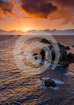 Tranquil Sunset, Lands End, Cornwall