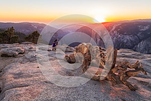 Sunset at Lembert Dome