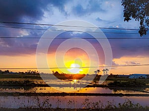 Sunset lombok Ntb photo