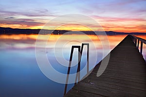 Sunset at Long Jetty NSW Australia