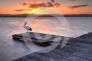 Sunset at Long Jetty, NSW Australia