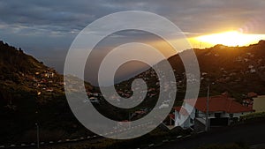 Sunset on Madeira Island, Portugal