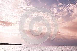 Sunset at Maehama Beach, Miyako, Okinawa